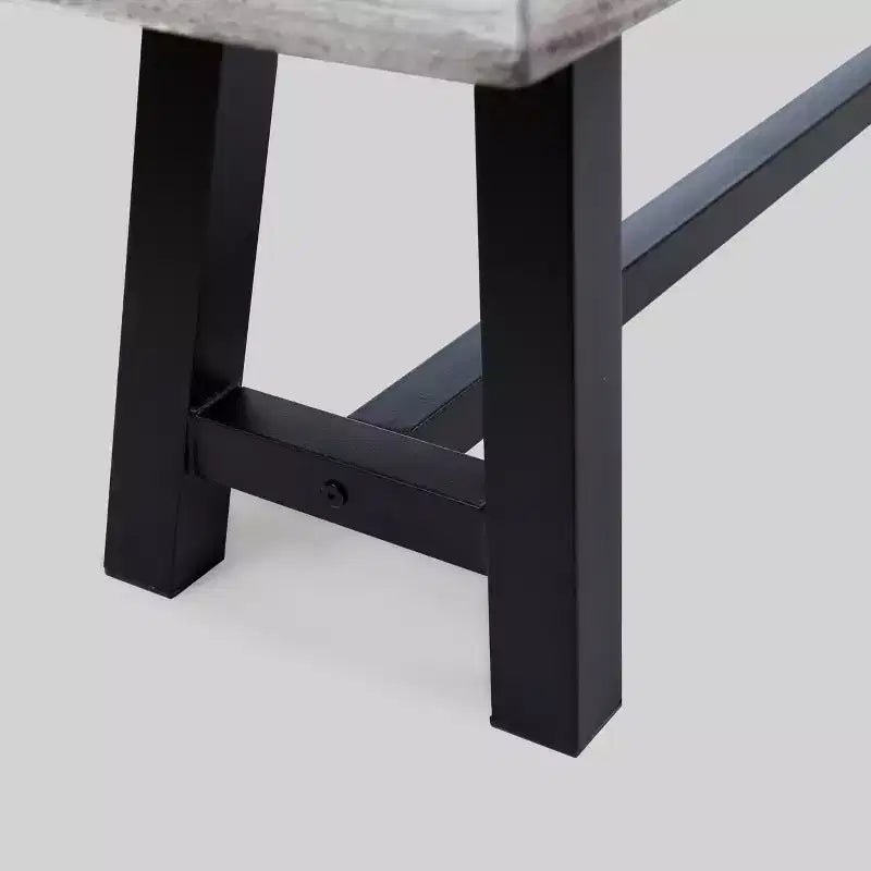 Banc de salle à manger en bois d'acacia gris clair Carlisle - Christopher Knight Home