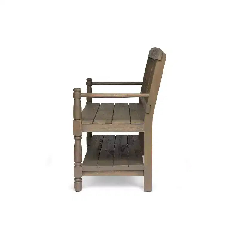 Banc d'extérieur Christopher Knight Home Kuhn en bois d'acacia avec étagère