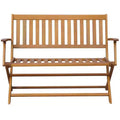 vidaXL Patio Bench 47.2 Solid Acacia Wood
