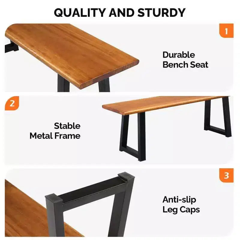 Karl Home | Banc en peuplier pour patio