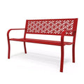 Karl Home | 50 in. Metal Outdoor Bench (7 colors available)