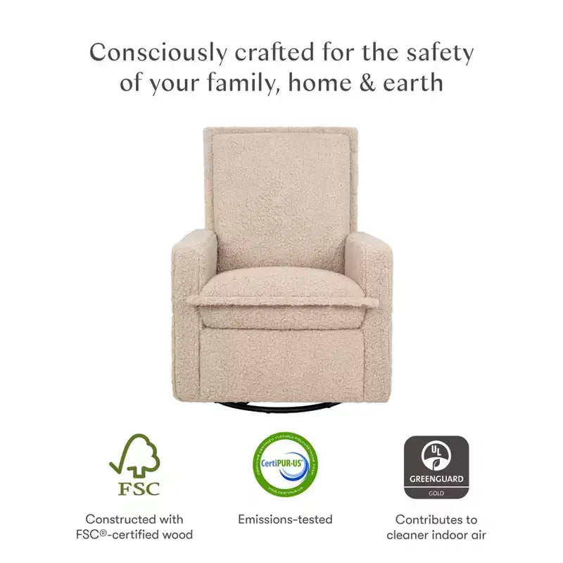 Fauteuil inclinable et planeur pivotant