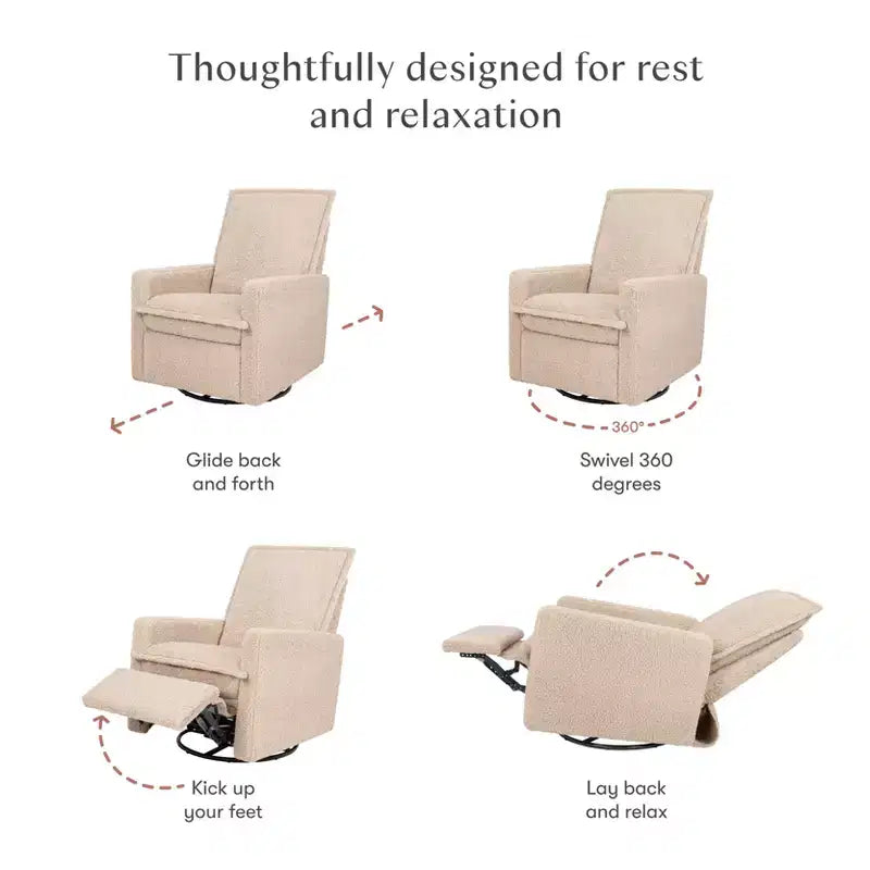 Fauteuil inclinable et planeur pivotant