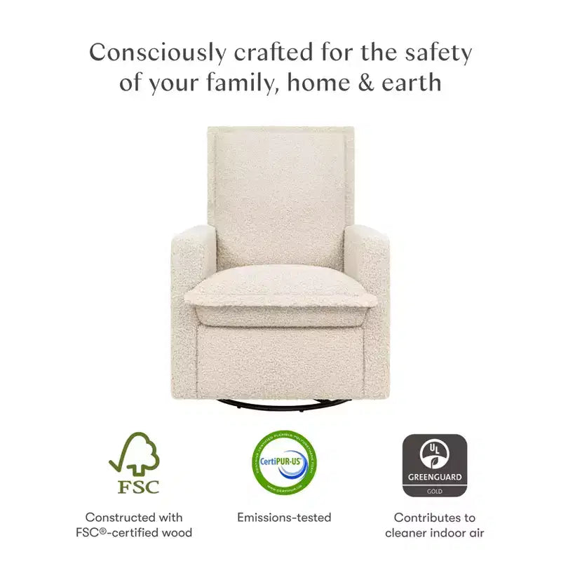 Fauteuil inclinable et planeur pivotant