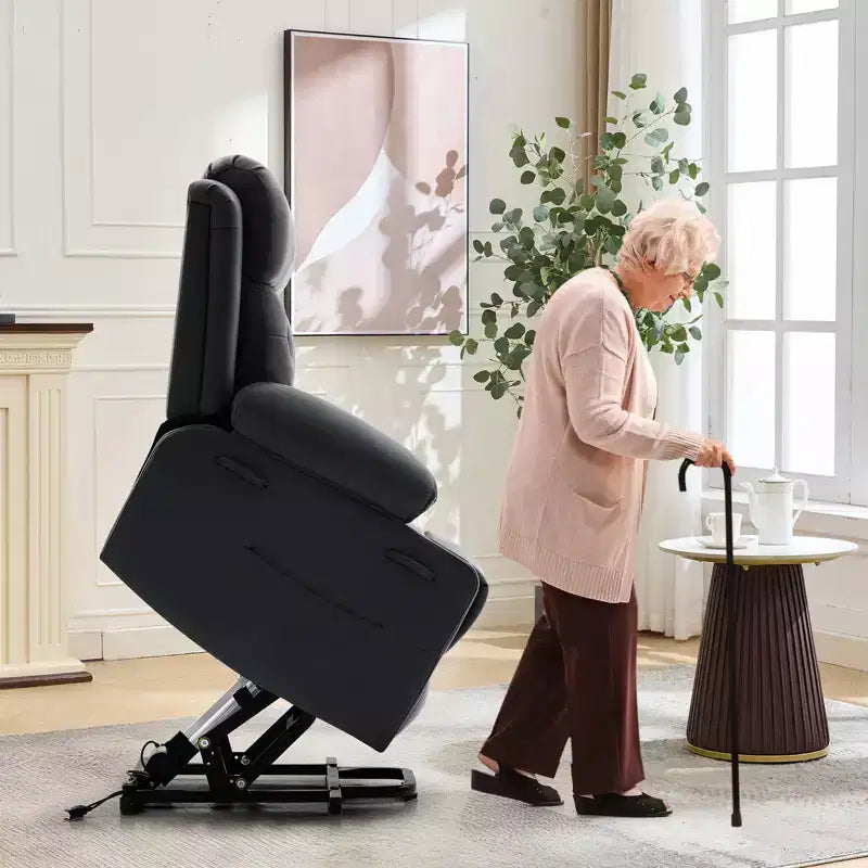 Fauteuils inclinables pour adultes, fauteuil inclinable avec appuie-tête et ports de chargement, fauteuil-canapé inclinable électrique pour salon