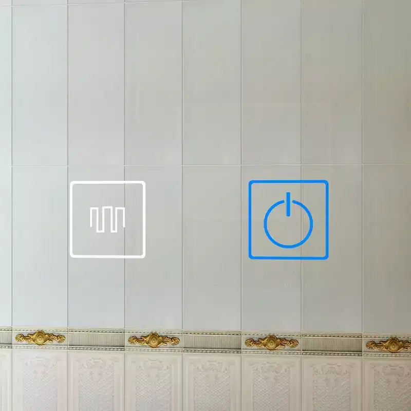 Armoire de toilette à LED avec fonction antibuée, grand espace de rangement et éclairage réglable, pour rehausser le style de votre salle de bain