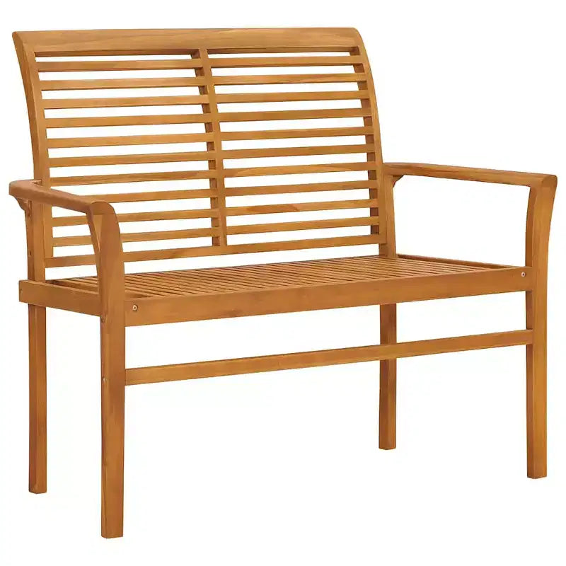 Banc de jardin Teck naturel Bois de teck Standard Durable