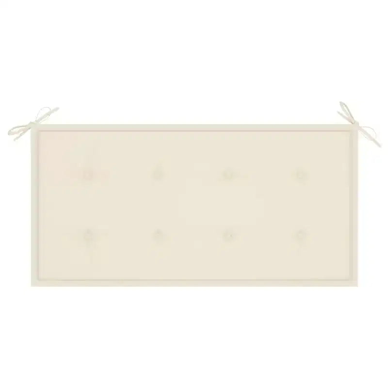 Banc de jardin Teck naturel Bois de teck Standard Durable