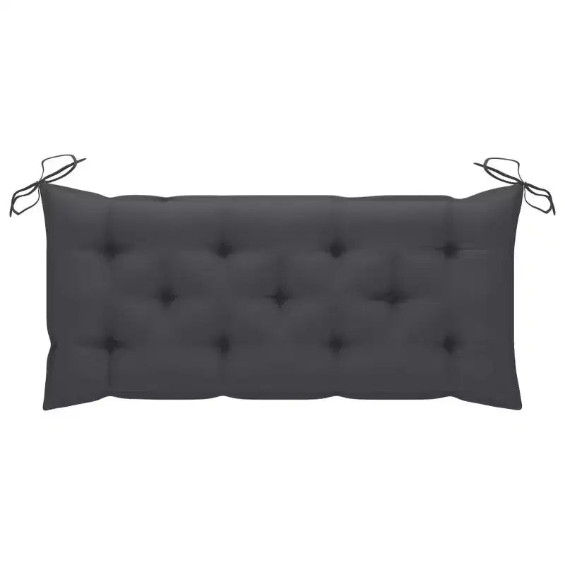 Banc de jardin Teck Bois de teck massif Moyen Empilable