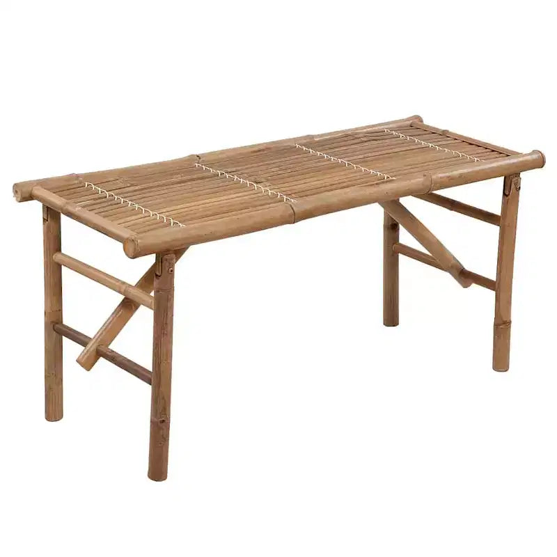 Banc de jardin Bambou naturel Bambou