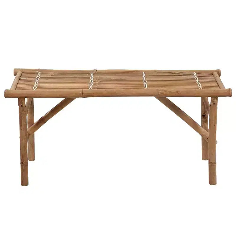 Banc de jardin Bambou naturel Bambou