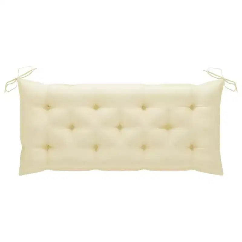 Banc de jardin bambou naturel 120 cm de large Étanche