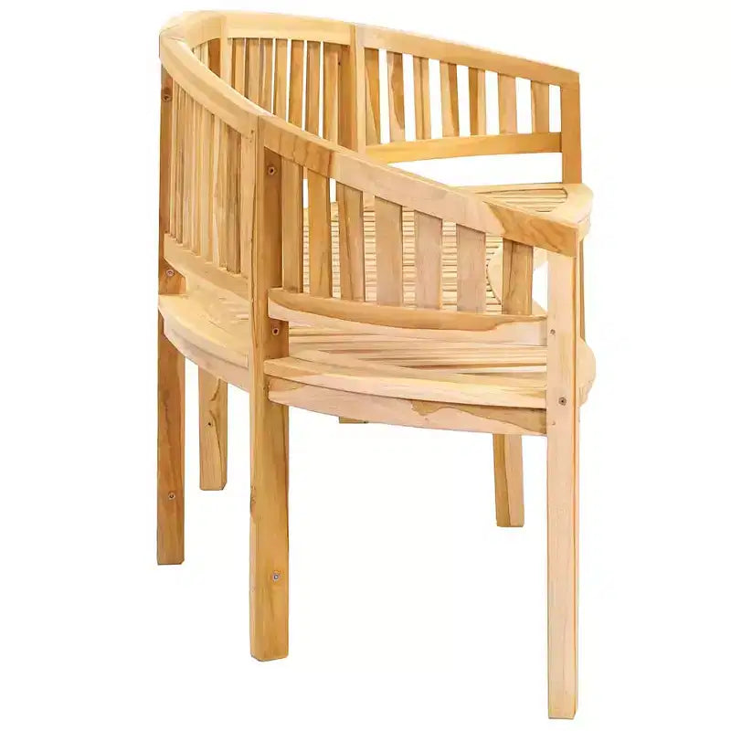 Banc de jardin Teck Naturel Bois de Teck Massif Grand Durable