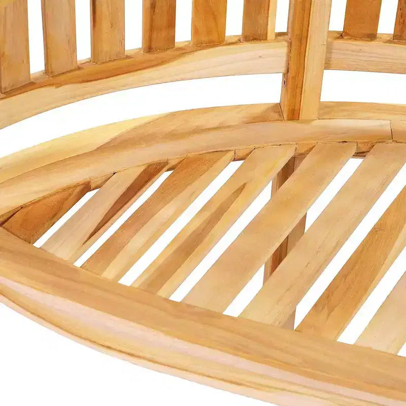 Banc de jardin Teck Naturel Bois de Teck Massif Grand Durable
