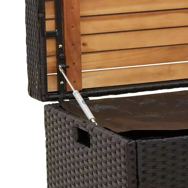 Banc de rangement Plusieurs places Banc d'extérieur Rectangulaire Contemporain