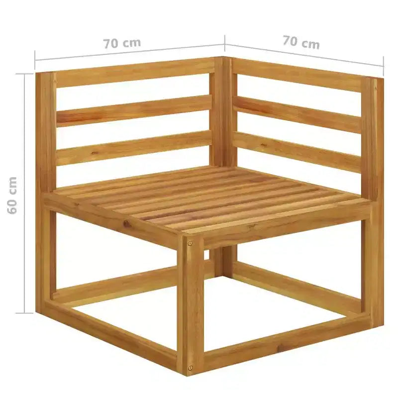 vidaXL Causeuse d'extérieur pour patio 2 places avec coussins pour balcon