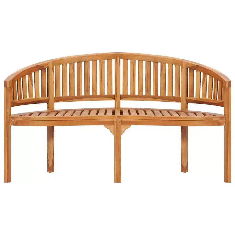 vidaXL Banc de jardin Bois de teck massif Naturel Grand Durable