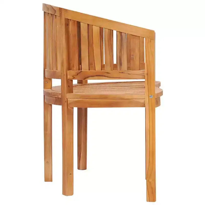 vidaXL Banc de jardin Bois de teck massif Naturel Grand Durable