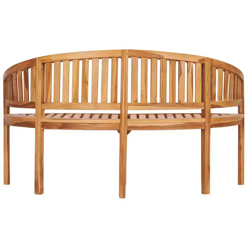 vidaXL Banc de jardin Bois de teck massif Naturel Grand Durable