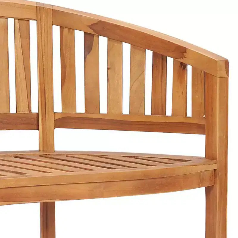 vidaXL Banc de jardin Bois de teck massif Naturel Grand Durable