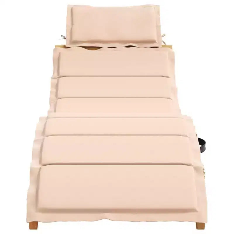 vidaXL Bain de soleil21,65 x 72,44 x 25,20 pouces Bois d'acacia massif