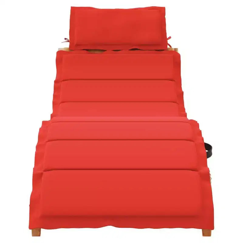 vidaXL Bain de soleil21,65 x 72,44 x 25,20 pouces Bois d'acacia massif