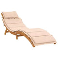 vidaXL Bain de soleil21,65 x 72,44 x 25,20 pouces Bois d'acacia massif