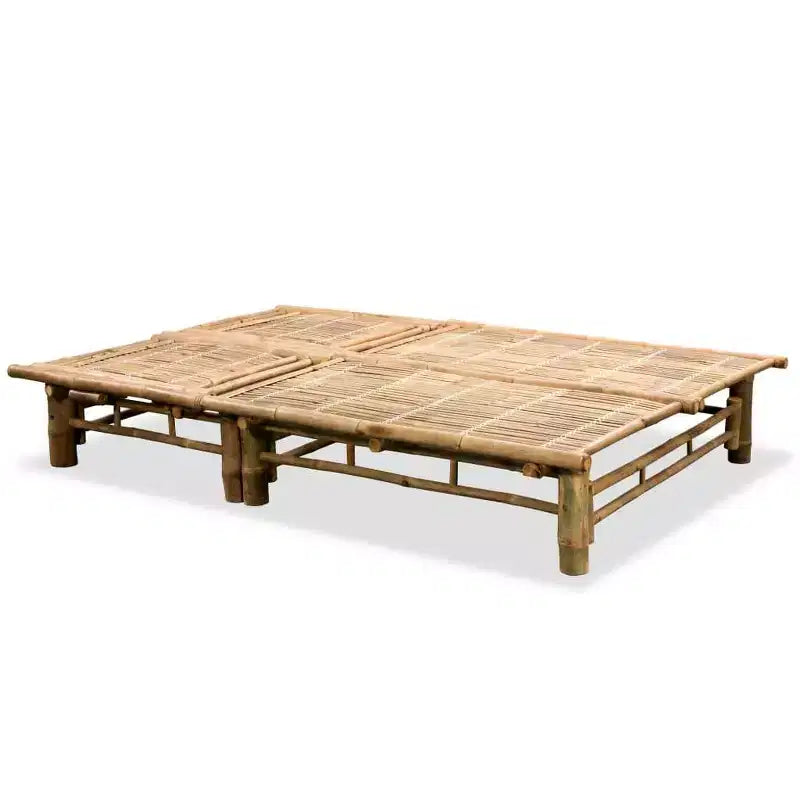 vidaXL Bain de soleil Bambou naturel Bambou très grand