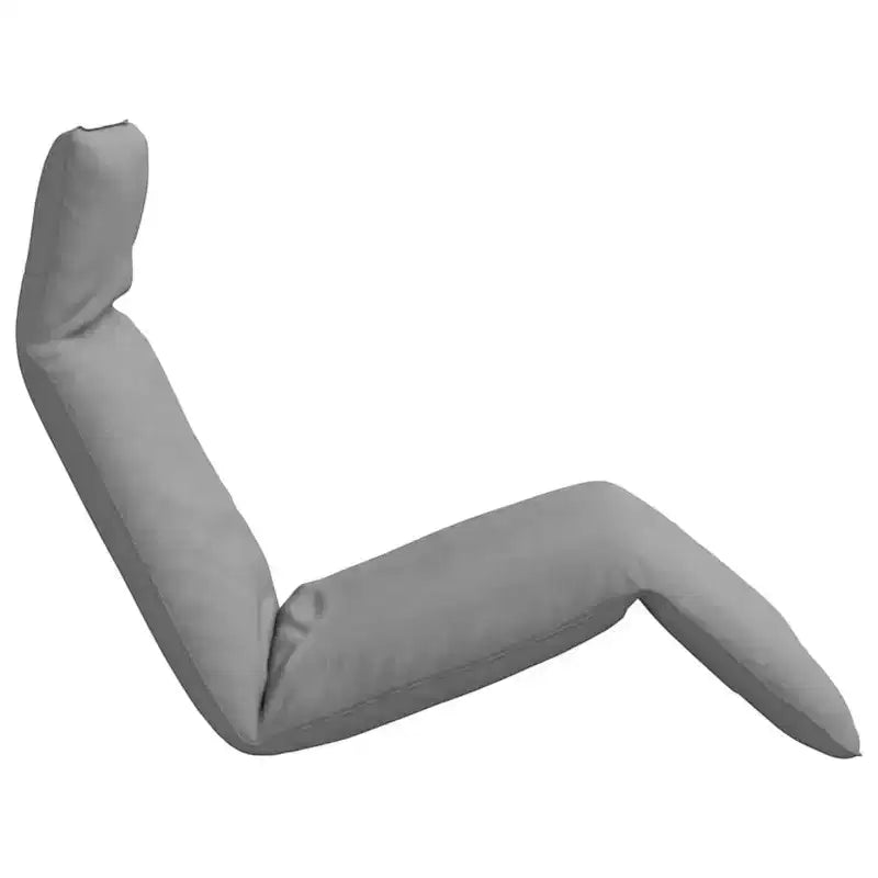vidaXL Chaise longue gris Tissu Oxford (100 % polyester), métal, mousse