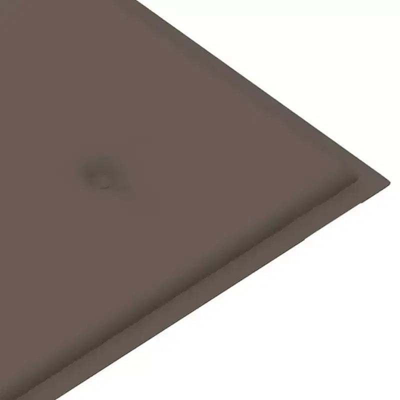 vidaXL Banc de jardin gris en bois d'eucalyptus massif 2 places ergonomique