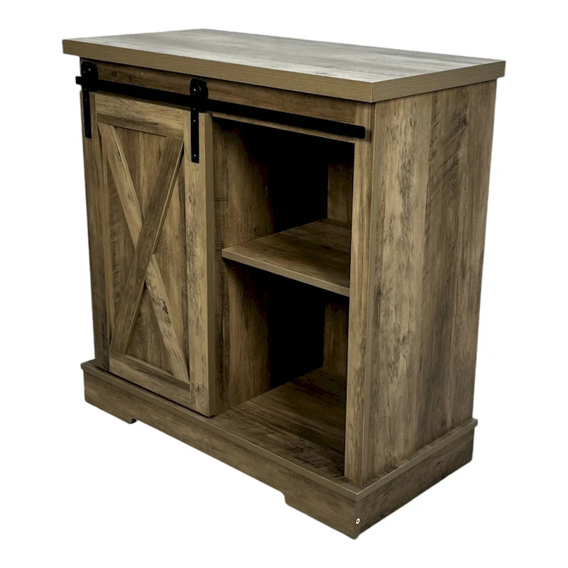 Meuble de rangement buffet de style campagnard pour salon, bar à café, cuisine, facile à assembler et à nettoyer