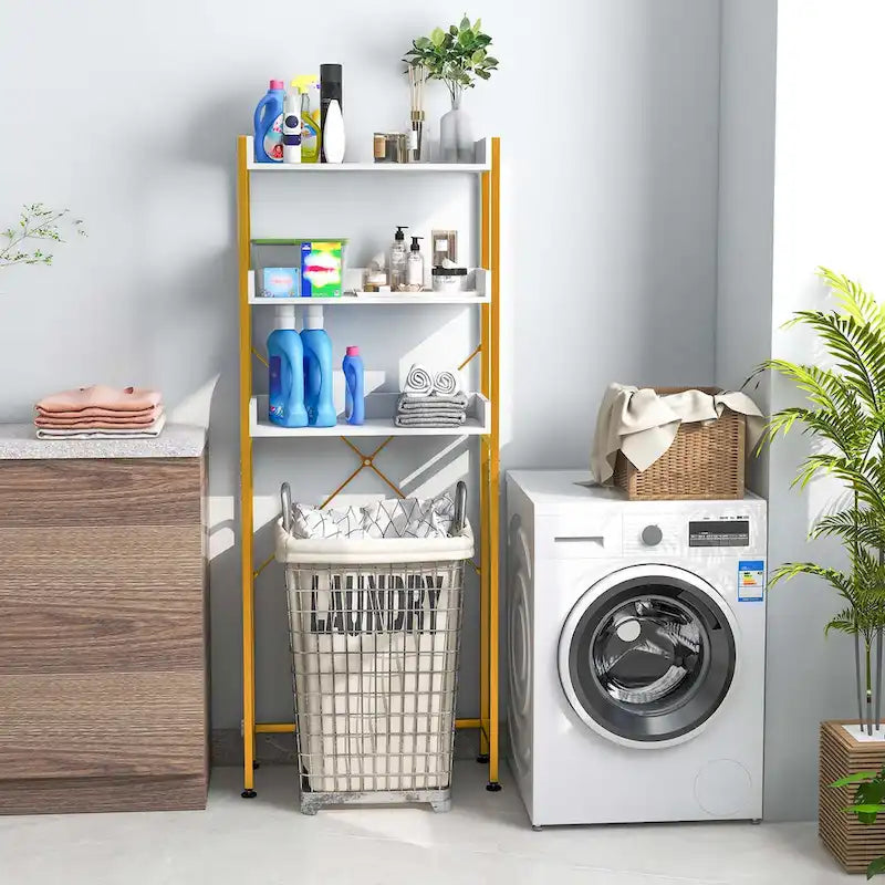 Costway Étagère de Salle de Bain 3 Niveaux Gain de Place pour WC – Voir Détails