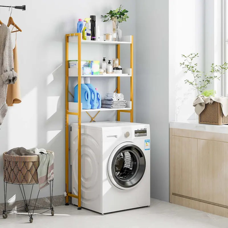 Costway Étagère de Salle de Bain 3 Niveaux Gain de Place pour WC – Voir Détails