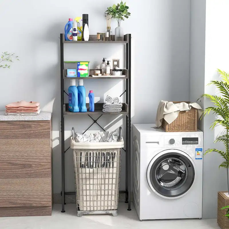 Costway Étagère de Salle de Bain 3 Niveaux Gain de Place pour WC – Voir Détails