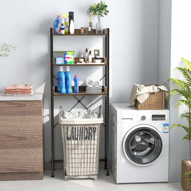 Costway Étagère de Salle de Bain 3 Niveaux Gain de Place pour WC – Voir Détails