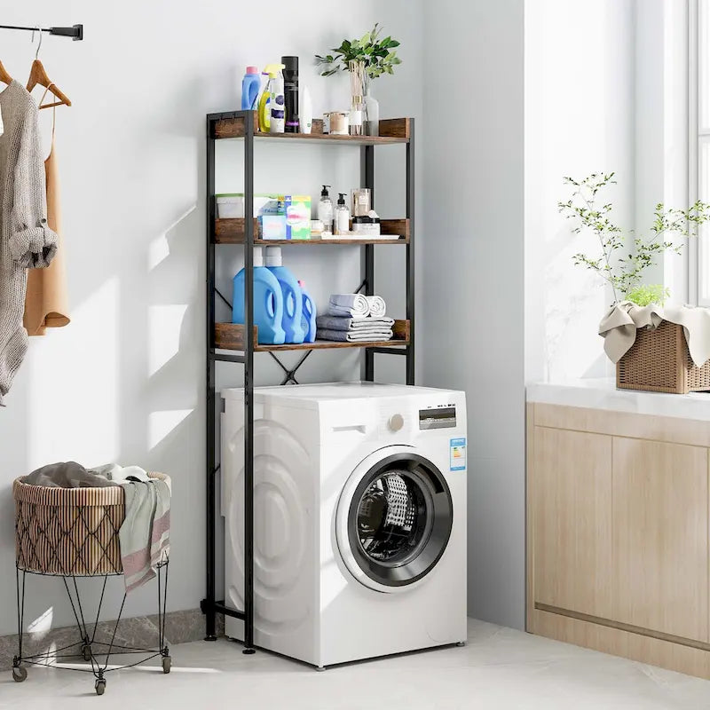Costway Étagère de Salle de Bain 3 Niveaux Gain de Place pour WC – Voir Détails