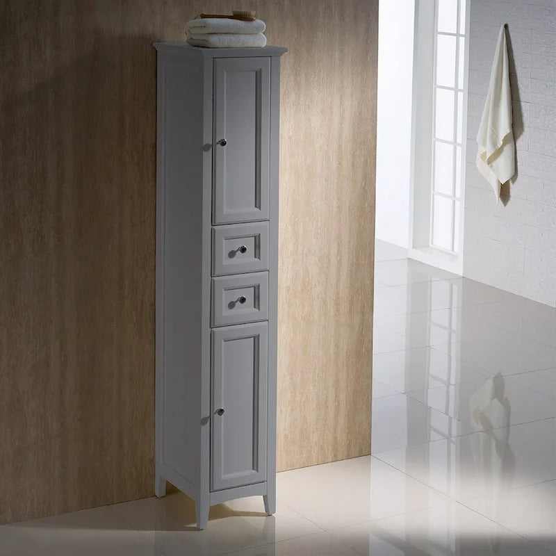 Colonne de salle de bain Fresca Oxford 68 en MDF sur pied