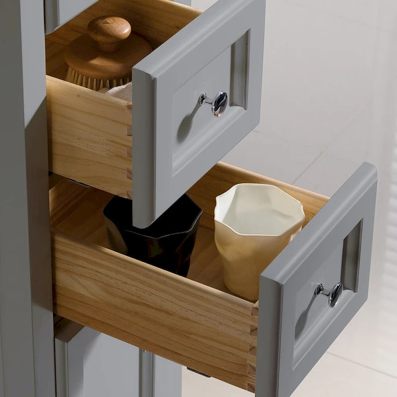 Colonne de salle de bain Fresca Oxford 68 en MDF sur pied