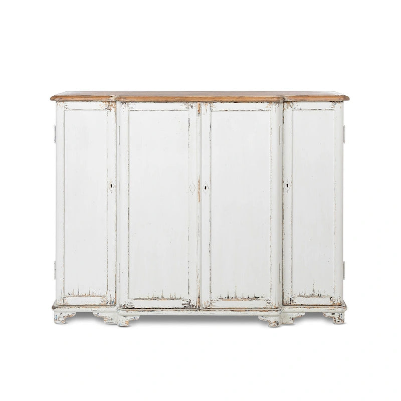 Armoire d'entrée peinte