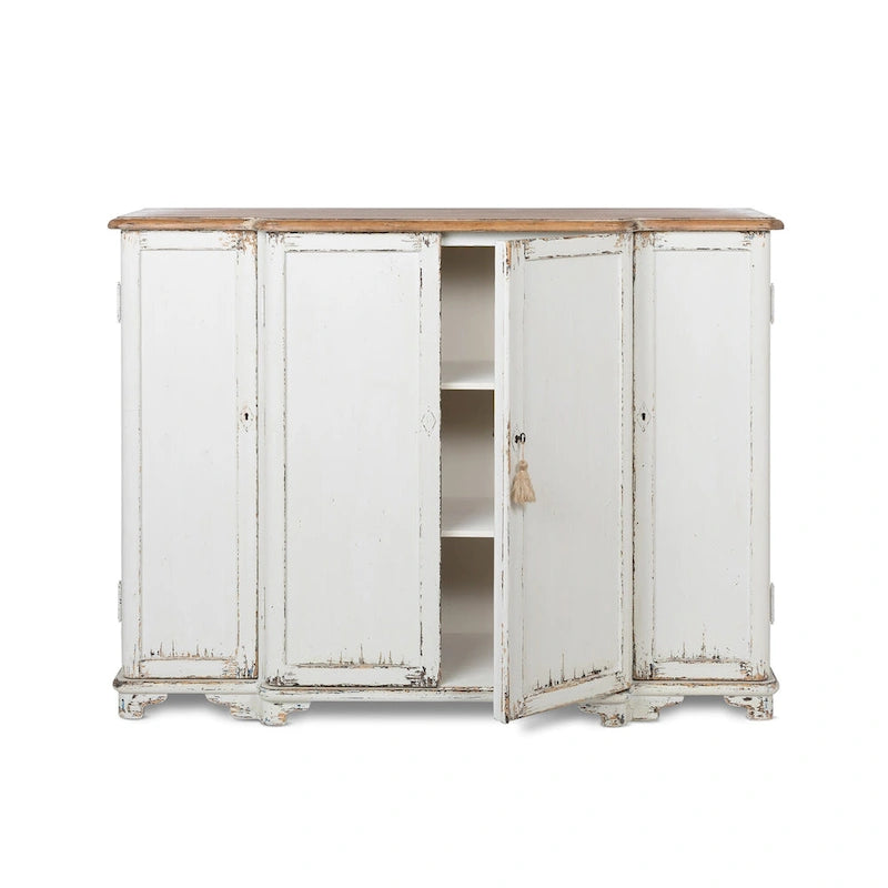 Armoire d'entrée peinte
