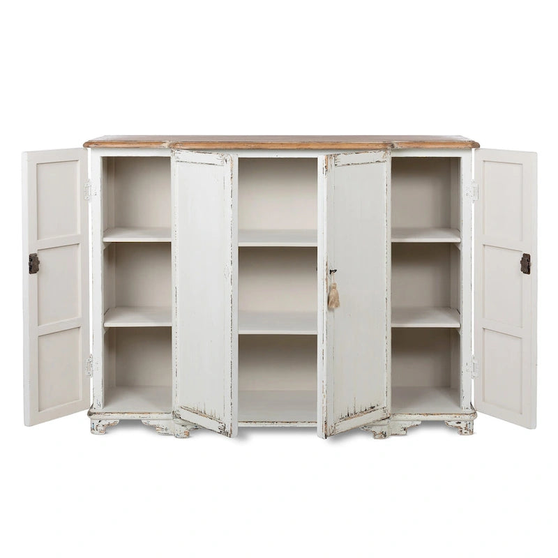 Armoire d'entrée peinte