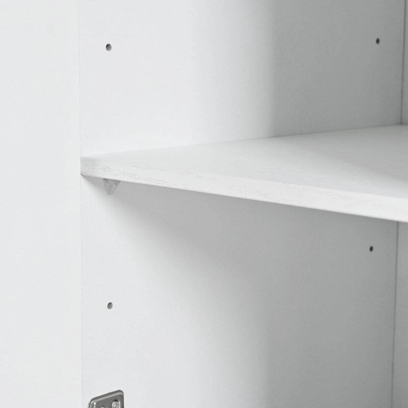 59.84 Buffet vaisselier sculpté avec système d'ouverture Push-to-Open pour salle à manger ou salon