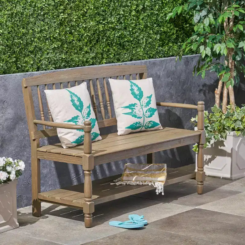 Banc impérial en acacia – Christopher Knight Home