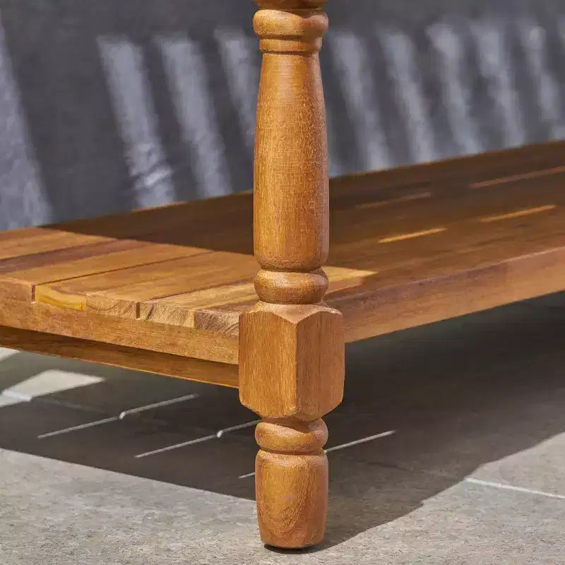 Banc impérial en acacia – Christopher Knight Home