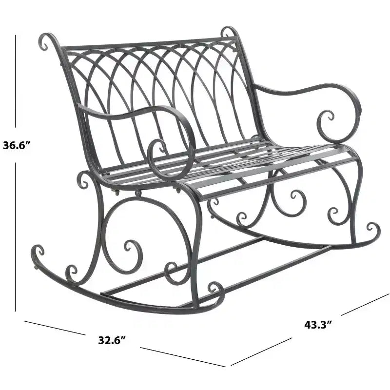 Banc Ressi Rock - Extérieur - PAT5021 - Safavieh