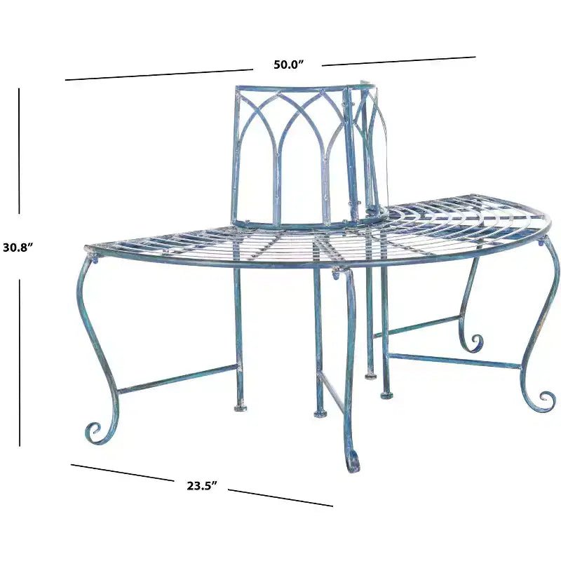 Banc Arbre Abia - Extérieur - PAT5018 - Safavieh