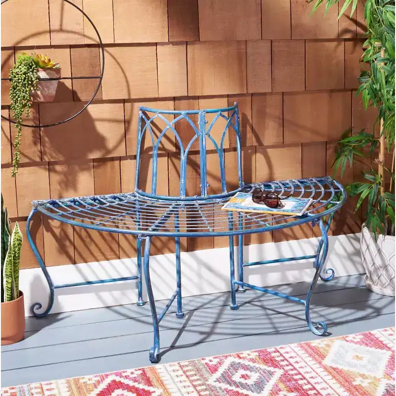 Banc Arbre Abia - Extérieur - PAT5018 - Safavieh
