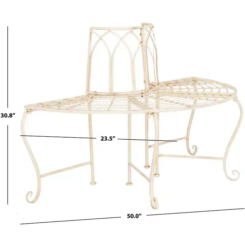 Banc Arbre Abia - Extérieur - PAT5018 - Safavieh