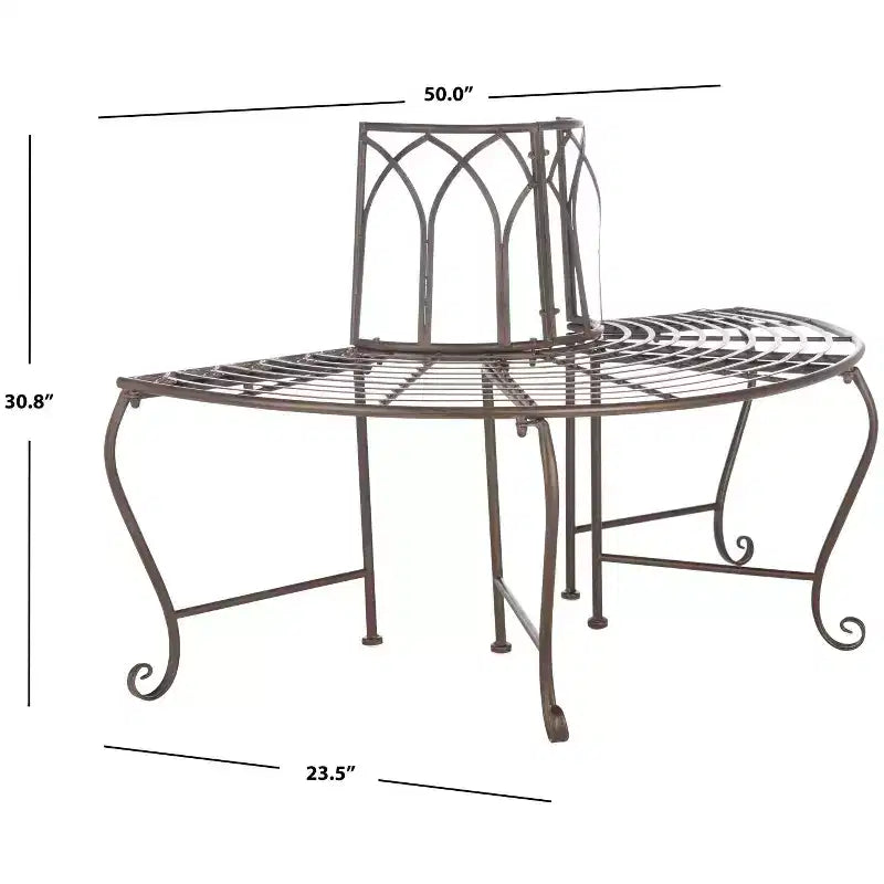 Banc Arbre Abia - Extérieur - PAT5018 - Safavieh