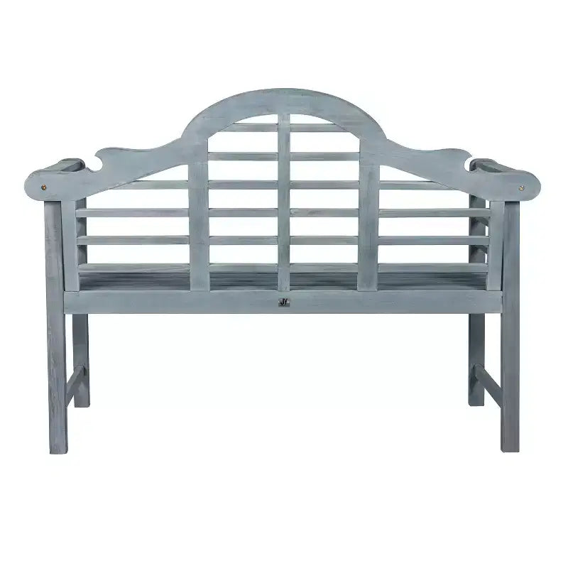 JONATHAN Y Lutyens 51.2 Banc d'extérieur 2 places en bois d'acacia arqué pour jardin et terrasse, supportant 272 kg